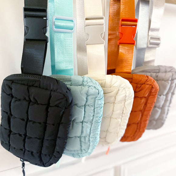 Quilted Belt Bags