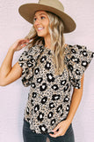 Leopard Frenzi Top