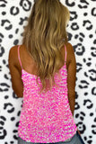 All that sparkles spaghetti strap tank