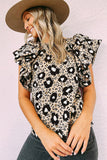 Leopard Frenzi Top