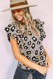 Leopard Frenzi Top