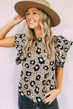 Leopard Frenzi Top