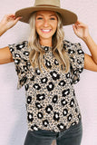 Leopard Frenzi Top