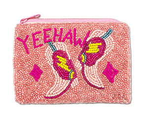 Yee Haw Beaded Bag