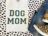 Dog Mom Glitter Letter Tee/Sweatshirt