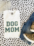 Dog Mom Glitter Letter Tee/Sweatshirt