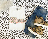 Pink Mama Leopard Tee/Sweatshirt