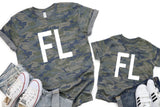 Camo State Puff Print Tee Tee