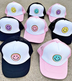 Trucker Smiley Face Smilie Hats