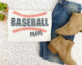 Baseball Mom Stars Tee/Sweatshirt