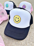 Trucker Smiley Face Smilie Hats