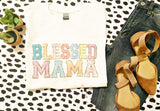Personalized Blessed Glitter Letter Tee/Sweatshirt