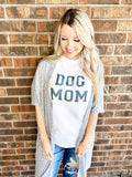 Dog Mom Glitter Letter Tee/Sweatshirt