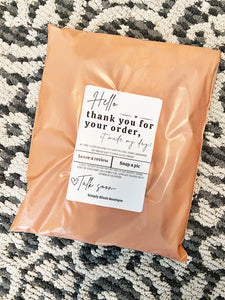 Thank you Personalized Label Stickers