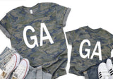 Camo State Puff Print Tee Tee