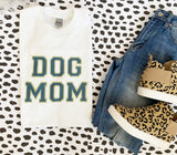 Dog Mom Glitter Letter Tee/Sweatshirt